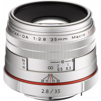PENTAX DA35mm F2.8 Macro Limited SILVER K-mount APS-C 21460 HD DA35F2.8MACRO Limited SL-22