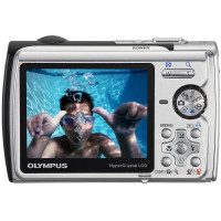 Olympus Mju-850SW Digitalkamera (8 Megapixel, 3-fach opt. Zoom, 6,4 cm (2,5 Zoll) Display) Starry Silver-22