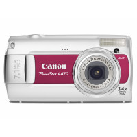 Canon PowerShot A470 Digitalkamera (7 Megapixel, 3-fach opt. Zoom, 2,5" Display) rot-22