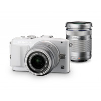 Olympus Pen E-PL6 Systemkamera (16 Megapixel, 7,6 cm (3 Zoll) Touchscreen, bildstabilisiert) Kit inkl. 14-42 mm und 40-150 mm Objektiv weiß-21