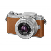 Panasonic DMC-GF7 Lumix Kamera Kit mit H-FS 12-32 mm Objektiv braun/silber-22