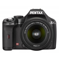 Pentax KM SLR-Digitalkamera (10 Megapixel, Bildstabilisator) Kit inkl. DA L 18-55mm-22
