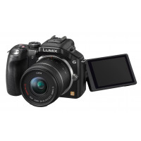 Panasonic Lumix DMC-G5WEG-K Systemkamera (16 Megapixel, 7,6 cm (3 Zoll) Touchscreen, Full-HD Video, bildstabilisiert) schwarz inkl. Lumix G Vario 14-42mm OIS und 45-150mm OIS Objektiven-22