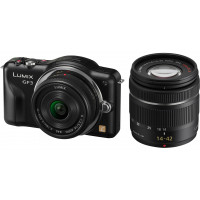 Panasonic Lumix DMC-GF3WEG-K Systemkamera (12 Megapixel, 7,5 cm (3 Zoll) Touchscreen, LiveView, bildstabilisiert) schwarz inkl. Lumix G Vario PZ 14-42mm und 14mm Objektive-22