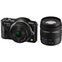 Panasonic Lumix DMC-GF3WEG-K Systemkamera (12 Megapixel, 7,5 cm (3 Zoll) Touchscreen, LiveView, bildstabilisiert) schwarz inkl. Lumix G Vario PZ 14-42mm und 14mm Objektive-22
