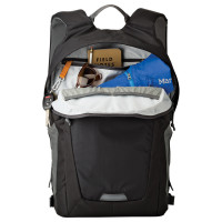 Lowepro LP36957 Photo Hatchback BP 250 AW II Tasche für Kamera schwarz/grau-22