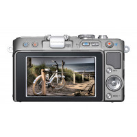 Olympus PEN E-PL3 Systemkamera (12 Megapixel, 7,6 cm (3 Zoll) Display, bildstabilisiert) silber Kit mit 14-42mm Objektiv silber-22