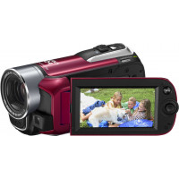 Canon LEGRIA HF R16 AVCHD-Camcorder (Dual-Flash-Memory, 20-fach opt. Zoom, 6,7 cm (2,7 Zoll) Display) rot-22