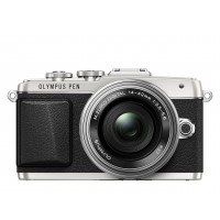 Olympus PEN E-PL7 Kompakte Systemkamera (16 Megapixel, elektrischer Zoom, Full HD, 7,6 cm (3 Zoll) Display, Wifi) inkl. 14-42 mm Pancake Objektiv silber/silber-22