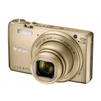 Nikon Coolpix S7000 Digitalkamera (16 Megapixel, 20-fach opt. Zoom, 7,6 cm (3 Zoll) LCD-Display, USB 2.0, bildstabilisiert) gold-22