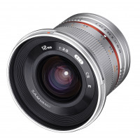 Samyang 12mm F2.0 Objektiv für Anschluss Fuji X silber-22