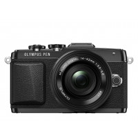 Olympus PEN E-PL7 Kompakte Systemkamera (16 Megapixel, elektrischer Zoom, Full HD, 7,6 cm (3 Zoll) Display, Wifi) inkl. 14-42 mm Pancake Objektiv schwarz/schwarz-22