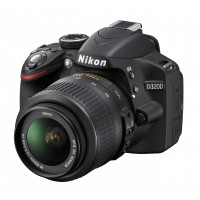 Nikon D3200 SLR-Digitalkamera (24 Megapixel, 7,4 cm (2,9 Zoll) Display, Live View, Full-HD) Kit inkl. AF-S DX 18-55 VR Objektiv schwarz-22