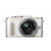 Olympus PEN E-PL8 Kompakte Systemkamera (16 Megapixel, elektrischer Zoom, Full HD, 7,6 cm (3 Zoll) Display, Wifi) inkl. 14-42 mm Pancake Objektiv weiß/silber-22