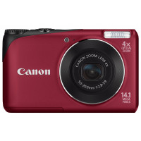 Canon PowerShot A2200 Digitalkamera (14,1 Megapixel, 4-fach opt, Zoom, 6,9 cm (2,7 Zoll) Display) rot-22