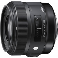 Sigma 30mm f1,4 DC HSM Objektiv (Filtergewinde 62mm) für Sigma Objektivbajonett-22