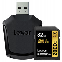 Lexar Professional 32GB 2000x Speed SDHC UHS-II Speicherkarte mit Kartenlesegerät-22