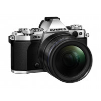 Olympus OM-D E-M5 Mark II Systemkamera (16 Megapixel, 7,6 cm (3 Zoll) TFT LCD-Display, Full HD, HDR, 5-Achsen Bildstabilisator) inkl. M.Zuiko Digital ED 12-40 mm Top Pro Objektiv Kit silber-22