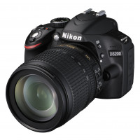 Nikon D3200 SLR-Digitalkamera (24 Megapixel, 7,4 cm (2,9 Zoll) Display, Live View, Full-HD) Kit inkl. AF-S DX 18-105 VR Objektiv schwarz-22