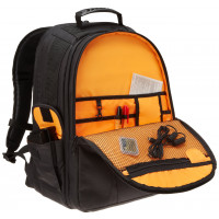 AmazonBasics Rucksack für DSLR-Kamera und Laptop (oranges Interieur)-22