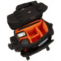 AmazonBasics Digital-Spiegelreflex-Kameratasche (groß, orangefarbenes Innenfutter)-22