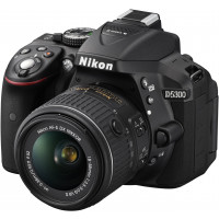 Nikon D5300 SLR-Digitalkamera (24,2 Megapixel, 8,1cm (3,2 Zoll) LCD-Display, Full HD, HDMI, WiFi, GPS, AF-System mit 39 Messfeldern) Kit inkl. AF-S DX 18-55 VR II Objektiv schwarz-22