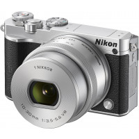 Nikon 1 J5 Systemkamera (20 Megapixel, 7,5 cm (3 Zoll) Display, 4K-Videoaufzeichnung, Funktionswählrad, Einstellrad, Funktionstaste, WiFi, NFC, USB, HDMI) Kit inkl. 10-30 mm PD-Zoom Objektiv silber-22