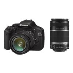 Canon EOS 550D SLR-Digitalkamera (18 Megapixel, LiveView) Double-Zoom Kit inkl. EF-S 18-55mm IS und EF-S 55-250mm IS Objektiv-22