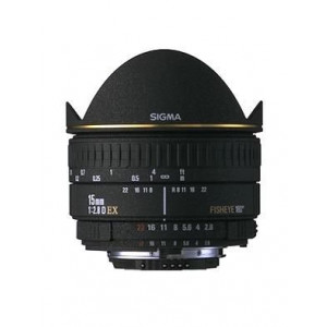 Sigma EX 15/2,8 diagonal fisheye Objektiv für Minolta / Sony-21