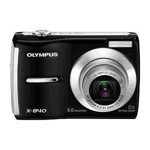 Olympus X840 schwarz, 8.0 MP, 5x opt. Zoom (entspr. KB 37-185 mm),-21