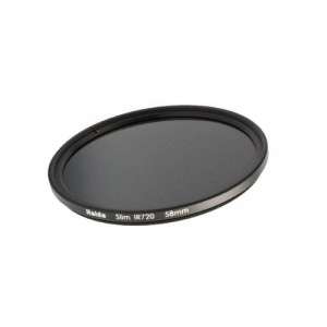 Slim Infrarotfilter 77mm 720nm Schlanke Fassung + Pro Lens Cap mit Innengriff-22