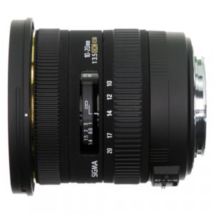 Sigma 10-20 mm F3,5 EX DC HSM-Objektiv (82 mm Filtergewinde) für Sigma Objektivbajonett-21