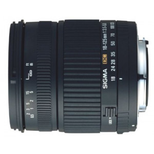 Sigma 18-125/3,5-5,6 DC digital Objektiv für Nikon D-21