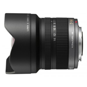 Panasonic H-F007014E LUMIX G Vario Superweitwinkel 7-14 mm F4.0 ASPH. Objektiv (14-28 mm KB) schwarz-22