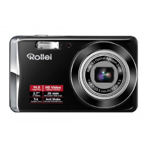 Rollei Compactline 390 Kompaktkamera (14 Megapixel, 5-fach optischer Zoom, 26 mm Weitwinkelobjektiv, 6,85 cm ( 2,7 Zoll ) Display) schwarz-22