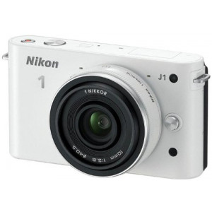 Nikon 1 J1 Systemkamera (10 Megapixel, 7,5 cm (3 Zoll) Display) weiß inkl. 1 NIKKOR 10 mm Pancake Objektiv-22
