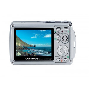 Olympus µ-Digital 720 SW Digitalkamera (7 Megapixel) silber-21