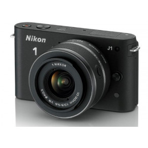 Nikon 1 J1 Systemkamera (10 Megapixel, 7,5 cm (3 Zoll) Display) schwarz inkl 1 NIKKOR VR 10-30 mm Objektiv-22
