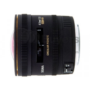 Sigma 4,5 mm F2,8 EX DC HSM Zirkular Fisheye-Objektiv (Gelatinefilter) für Nikon Objektivbajonett-21