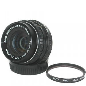 SMC Pentax-M Pentax M 1:1.7 1.7 50mm 50 mm Asahi Pentax PK-22
