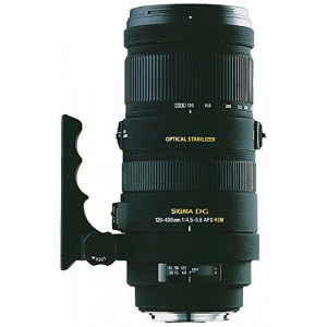 Sigma 120-400 mm F4,5-5,6 DG OS HSM-Objektiv (77 mm Filtergewinde) für Nikon Objektivbajonett-21