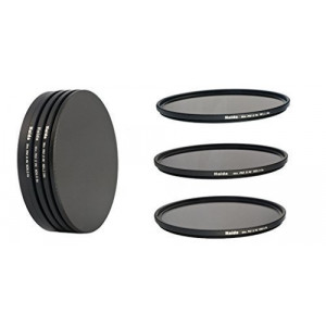 Haida Slim PRO II Digital MC Neutral Graufilter Set bestehend aus ND0.6 (4x), ND0.9 (8x), ND1.2 (16x) Filtern Durchmesser 43mm Inkl. Stack Cap Filtercontainer + Cap-22