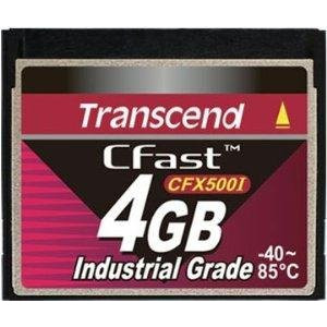 TRANSCEND 4GB CF Karte CFast X500I Industrial-21