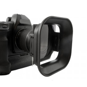 Haida Einschub Verlaufsfilter Set I (Grau, Blau, Orange) in der Größe: 83mm x 95mm Inkl. Halter, Sonnenblende und Metall Anschlussadapter in 49mm, 52mm, 55mm, 58mm, 62mm-22