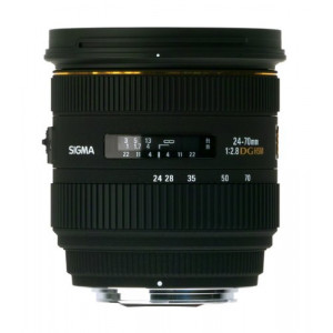 Sigma 24-70 mm F2,8 EX DG HSM-Objektiv (82 mm Filtergewinde) nur für Sigma-Kameras Objektivbajonett-21