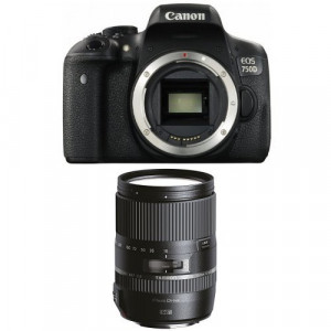 Canon EOS 750D SLR-Digitalkamera schwarz + Tamron 16-300mm Objektiv-21