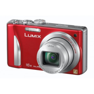 Panasonic DMC-TZ25 3D Camera Red 12MP 16xZoom 3.0LCD FHD 24mm Leica DC 70MB-22
