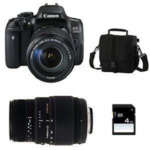 CANON EOS 750D + 18-135 IS STM + SIGMA 70-300 DG MACRO + Sac + SD 4Go-22