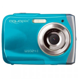 Easypix 10012 Unterwasser Digitalkamera "Aquapix W1024-I Splash" in Eisblau-22