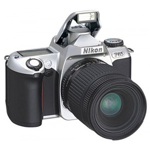 Nikon F65 Spiegelreflexkamera silber-21